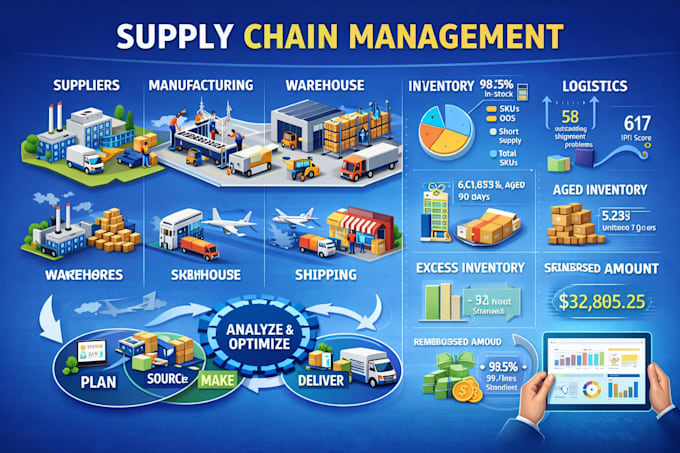 be your amazon supply chain expert inventory management logistics