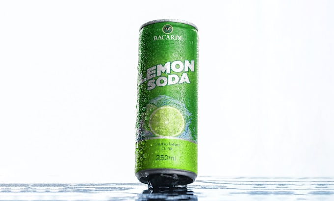 do energy drink can label design for you