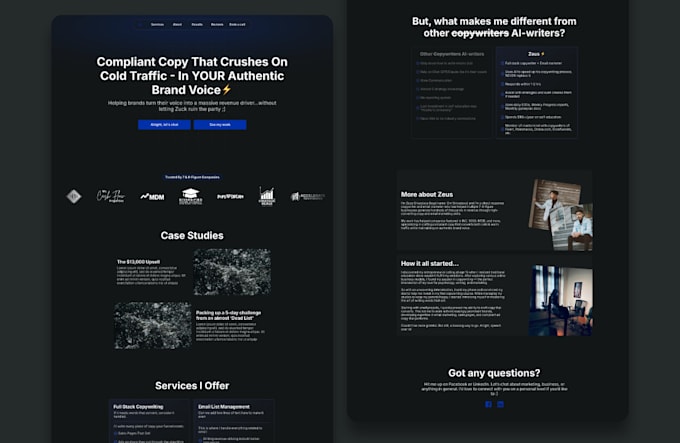 fix your framer landing page or website template