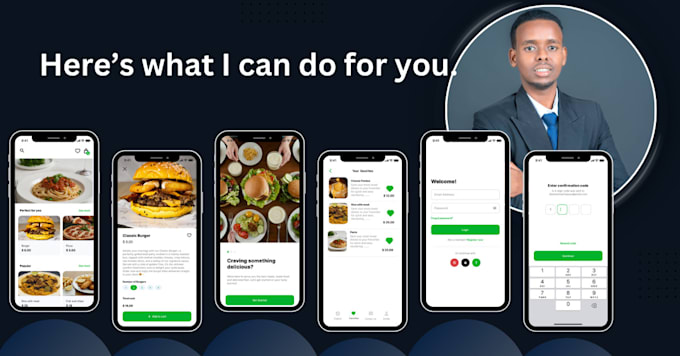 design a modern mobile app UI UX in figma for ios and android