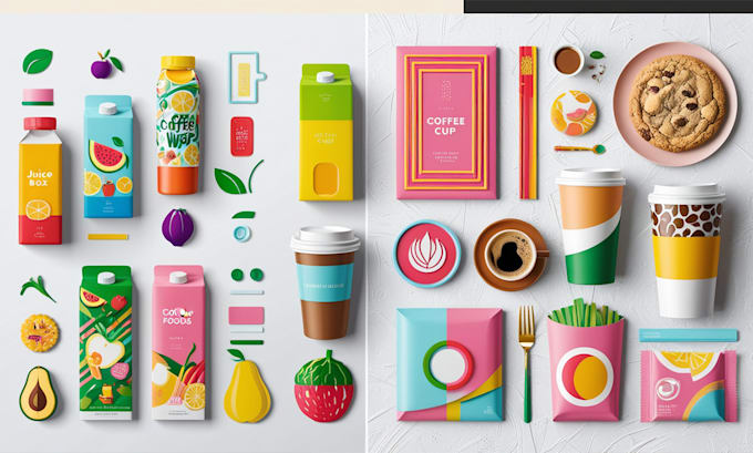do premium pouch design, tea, and food bag label design