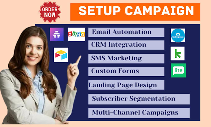 setup campaign getresponse beehiiv airtable keap activecampaign mailerlite zoho