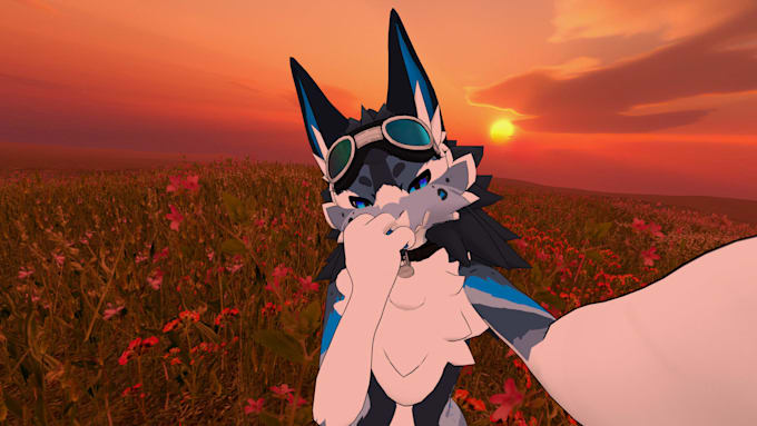 create a quest compatible novabeast furry vrchat avatar