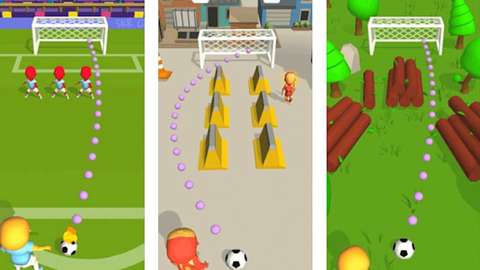 develop professional hyper casual game prototype, endless runner game in unity