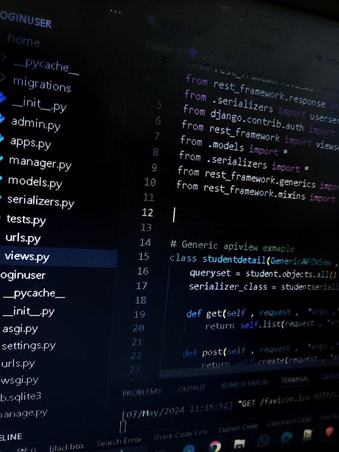 do python programming ,web scraping and web app development