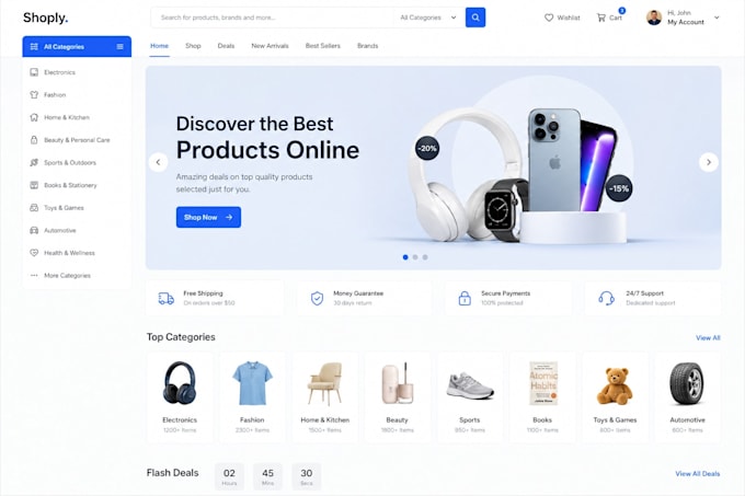 build responsive full stack web app with ai integration
