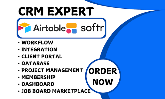 setup softr website airtable automation client portal app database integration