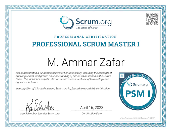 be your scrum master