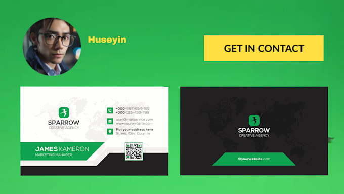 design a professional business card
