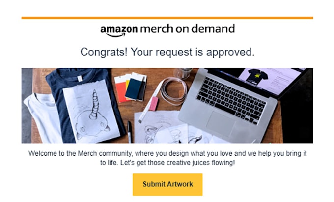 create your amazon merch account
