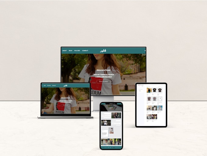 design online woocommerce website or ecommerce webshop