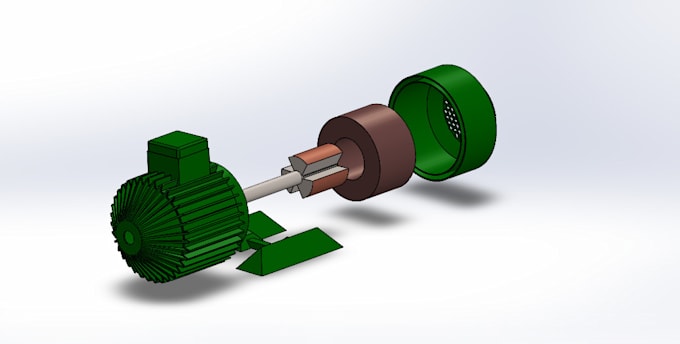 design mechanical 3d models on solidworks and autocad