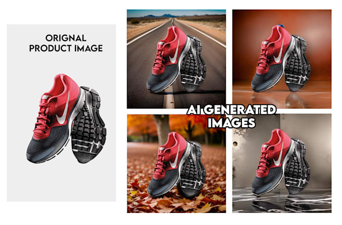 create ai generated product photography