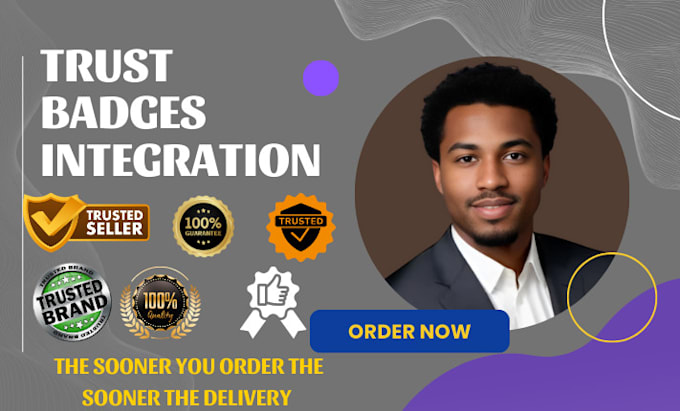 integrate design trust badges review ratings in your wordpress website, shopify