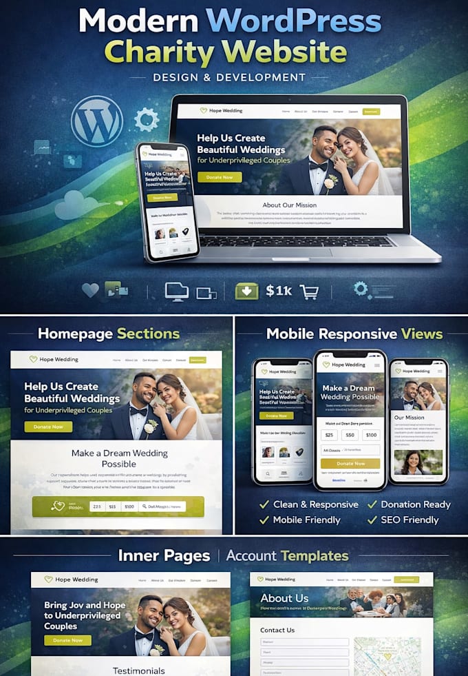design responsive wordpress website