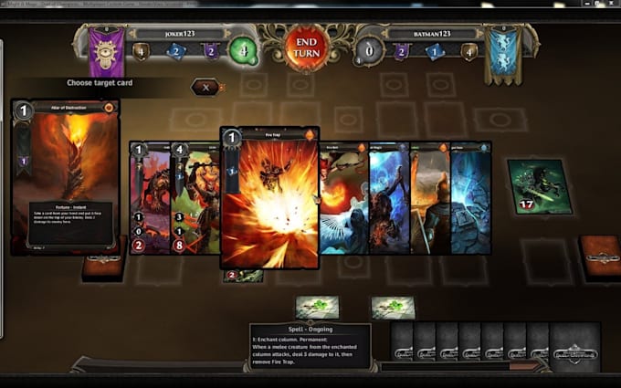 2d card game development multiplayer tcg card game nft card game web3 unity game