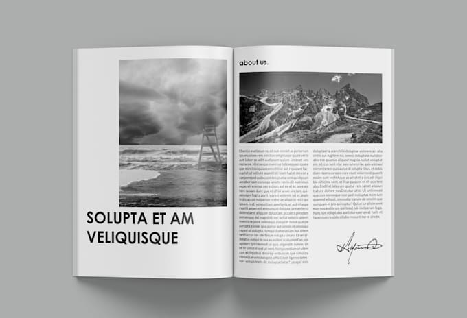 do magazine design catalog design and any design in indesign