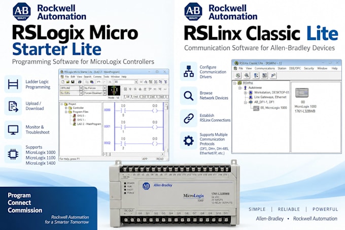 give micrologix 1000 1100 rslogix micro starter lite rslinx classic setup file