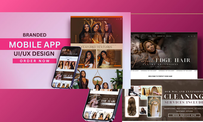 Design ui ux design for mobile app using figma, website ui ux design by ...
