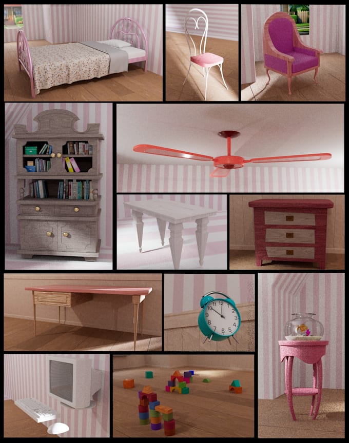 do 3d modeling and rendering in blender 3d
