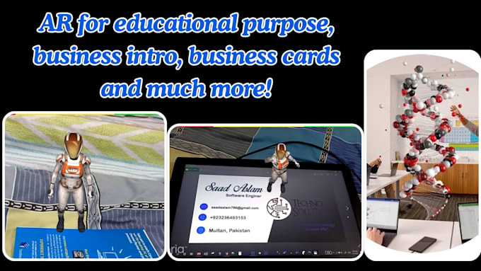 create augmented reality and web ar projects for your business