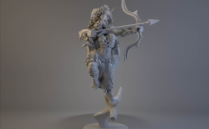 Do 3d dnd miniature design for ttrpg,printable digital 3d assets,stl 3d ...