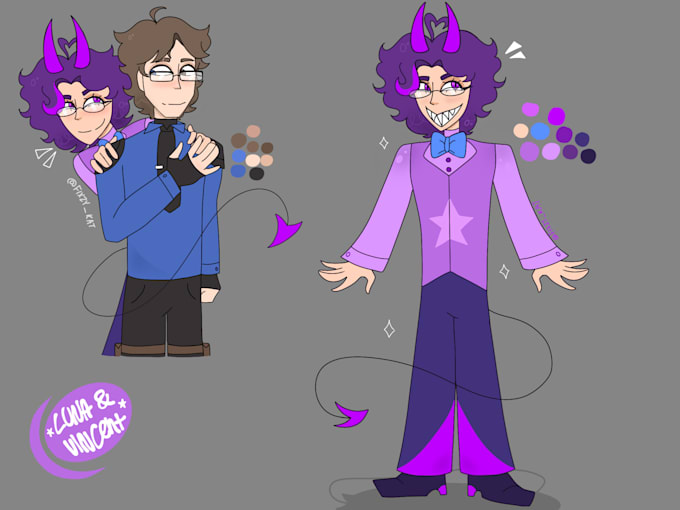 do character designs of your oc