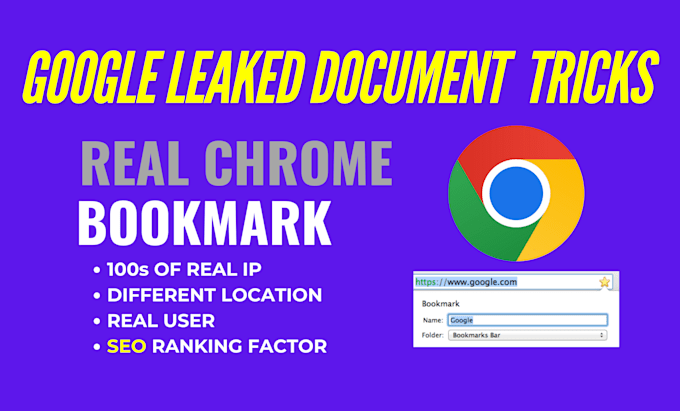 use google chrome bookmarks to boost your SEO ranking