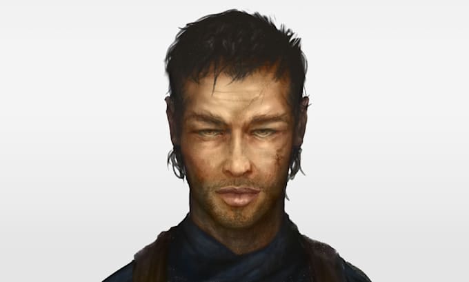 portrait illustration digital art