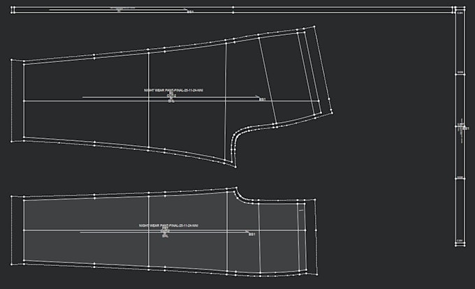 do apparel pattern design for any kinds of garment