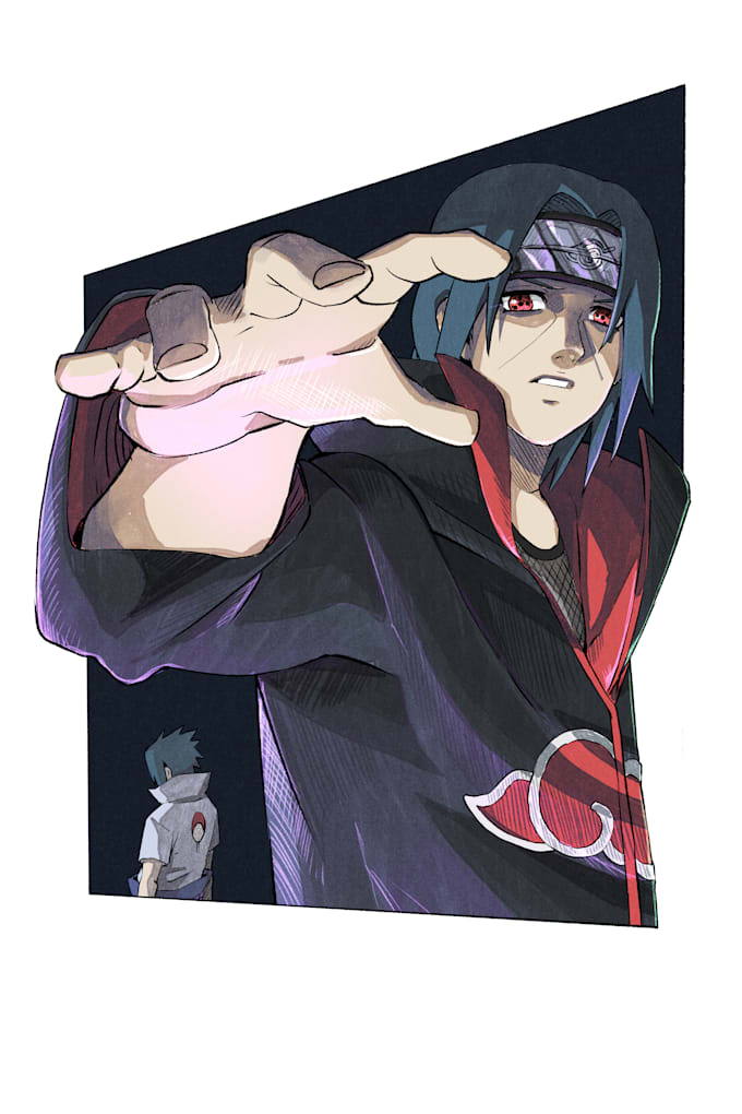 do any naruto style illutration for you