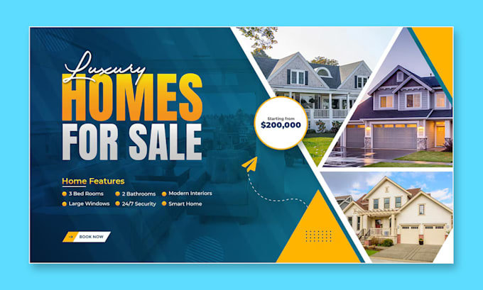 design a professional website banner ads headers, web images