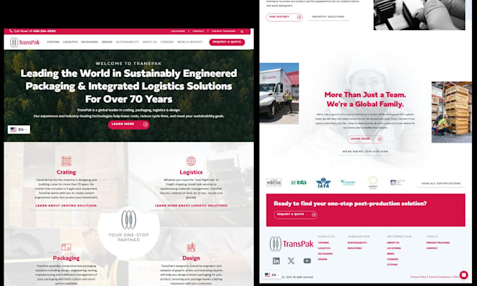 design logistics trucking website logistics website freight broker cargo website