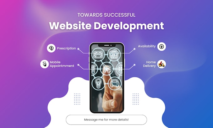 design a modern pharmacy website for your business