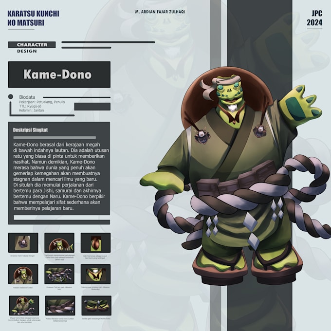 make a professional anime character design