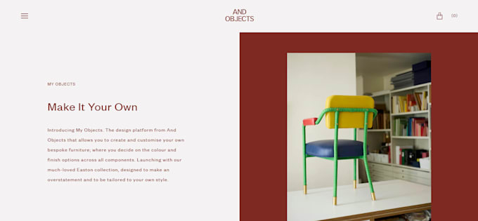 create custom ecommerce wordpress furniture website, design home decor website