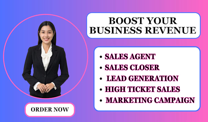 be your sales representative, lead generation, cold calling