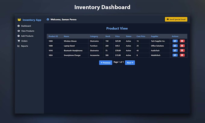 create user friendly full stack web app development