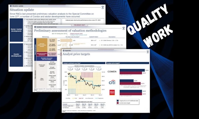 do financial due diligence and valuation