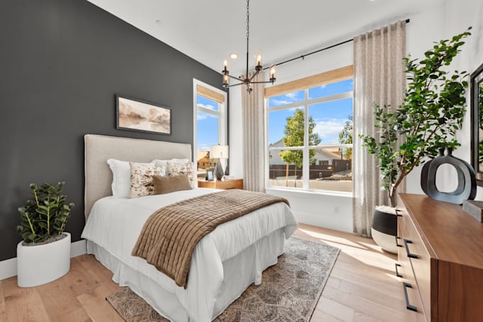 real estate photo editing