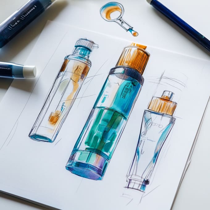 draw instruction illustrations for your product