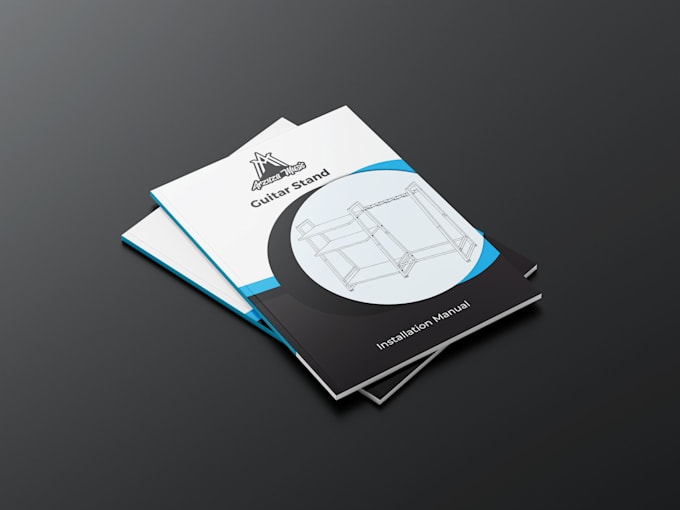 format and design instruction manual, booklet, checklist and PDF guide