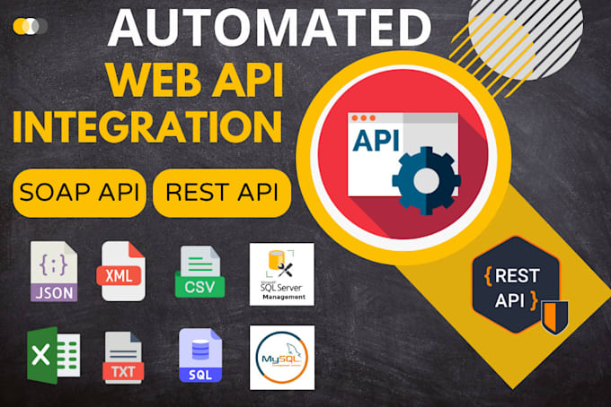 do soap rest API and web service integration automation