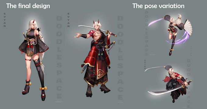 do a professional characters,creature,props, game icon design