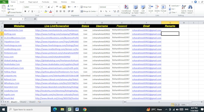 do top 350 plus UK local citations and business listings for local SEO