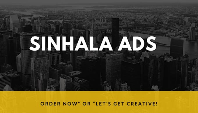 sinhala creative writing for your srilankan ad needs