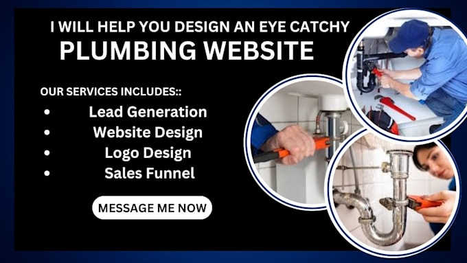 plumbing website electrician website handyman website construction website