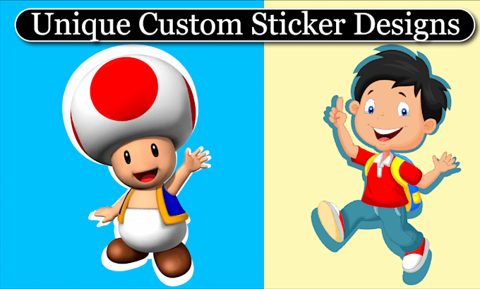 design amazing illustration for stickers,   packs custom design