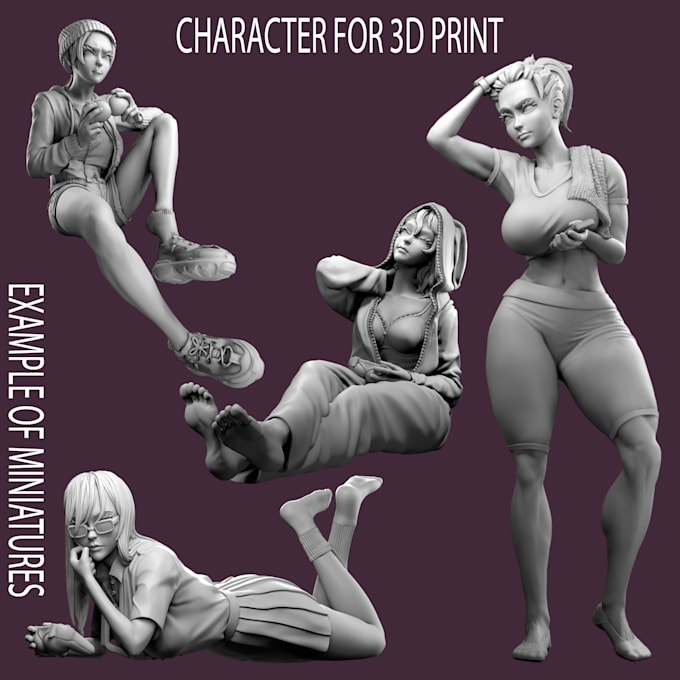 do sfw or nsfw character for 3d printing