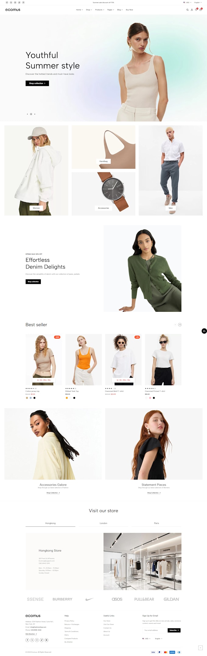 design woocommerce website, build wordpress online store